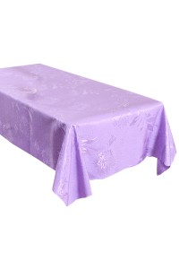 Order hotel square table cover design plaid waterproof and anti-fouling table cover table cover garment factory SKTBC041 side view